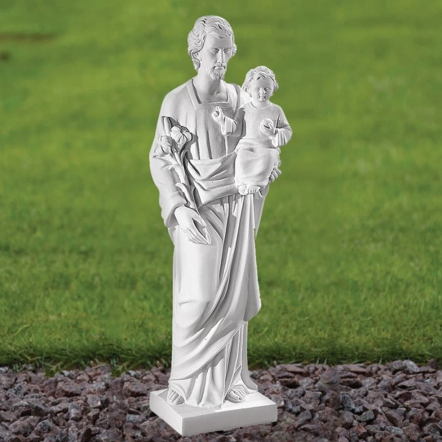 "Enlightened Buddha Stone Wall Plaque - Outdoor Garden Art Sculpture by STATUES & SCULPTURES"