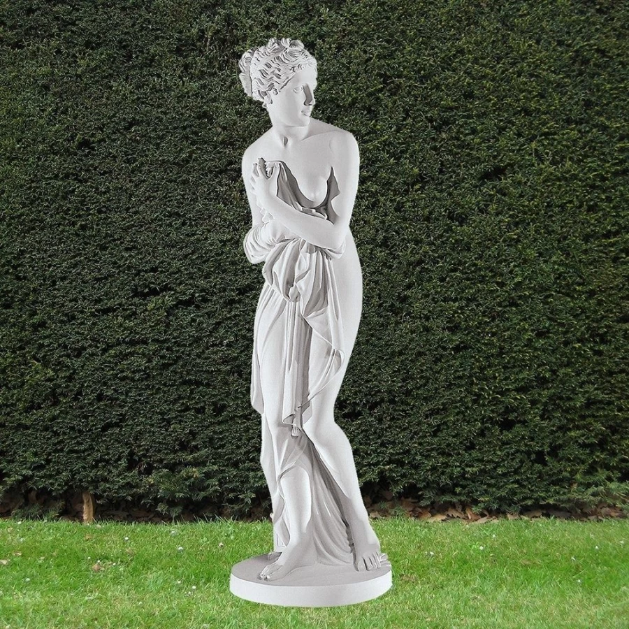 "Canova Venus 62cm White Marble Resin Garden Statue – Classical Roman Sculpture by STATUES & SCULPTURES"
