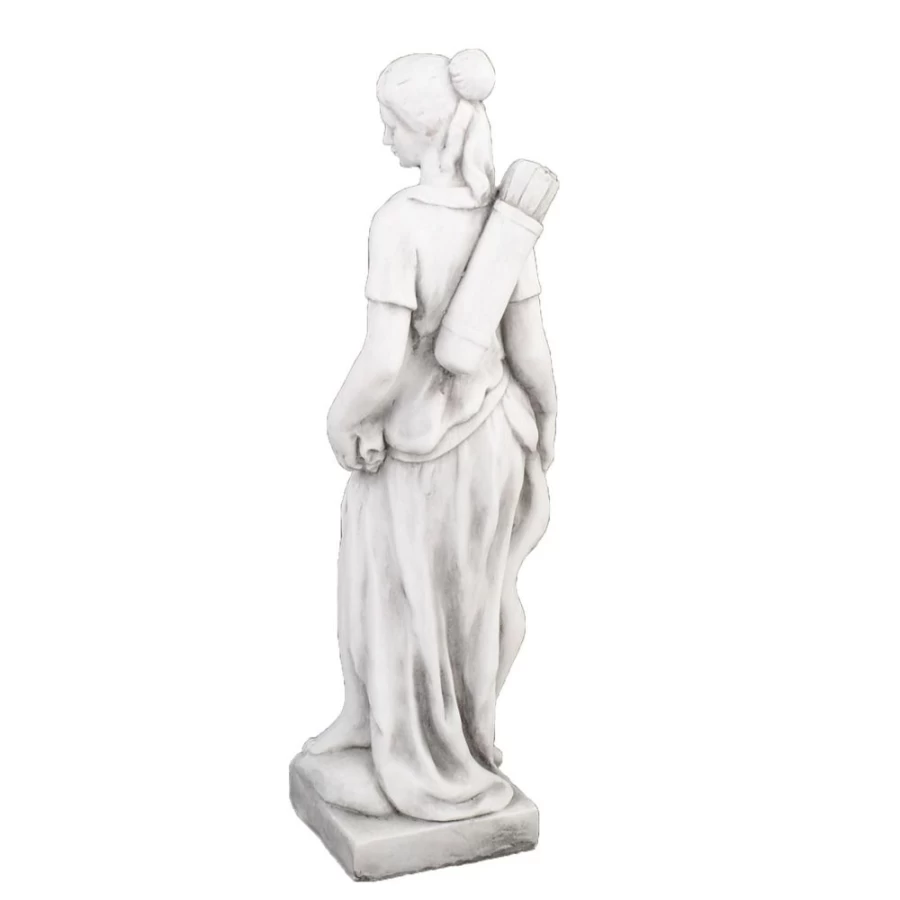 "Diana The Huntress 85cm Outdoor Garden Statue – Premium Stone Resin Sculpture by STATUES & SCULPTURES"