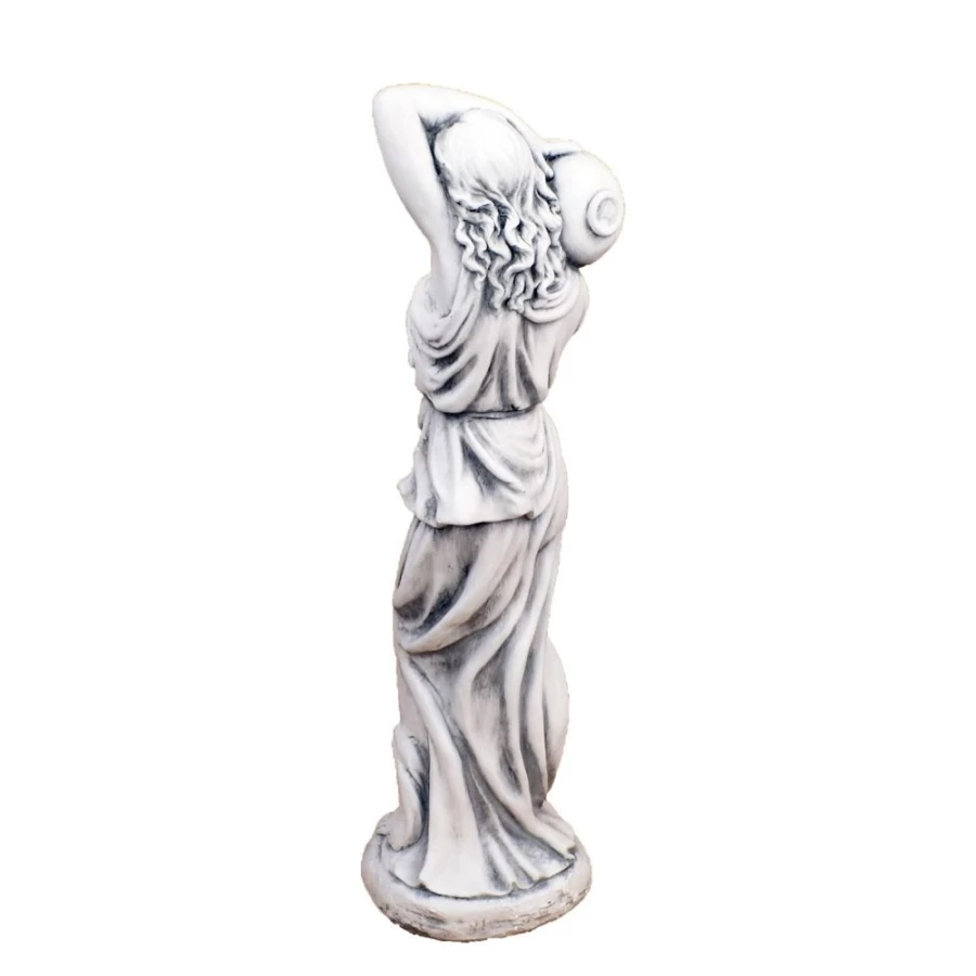 "Roman Goddess Garden Statue with Urn - 84Cm Stone Resin Sculpture by STATUES & SCULPTURES"