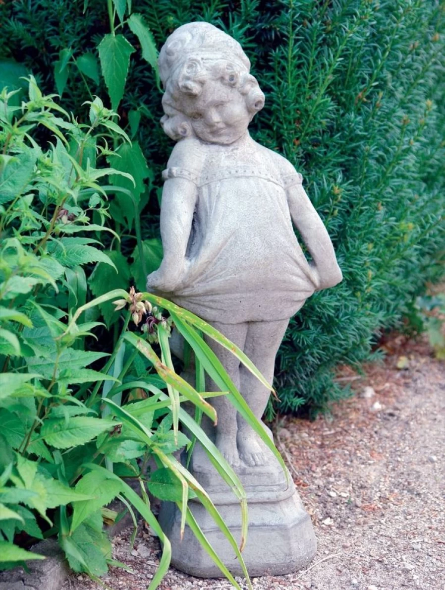 "Victorian Girl 58Cm Stone Garden Statue Outdoor Decor by STATUES & SCULPTURES"