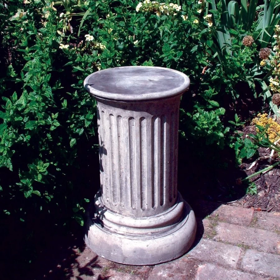 "STATUES & SCULPTURES Doric Column Pedestal 49Cm Garden Stone Plinth"