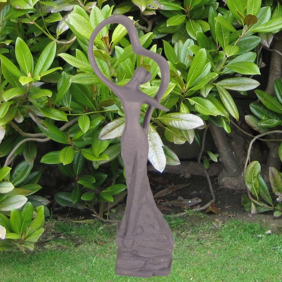 "80Cm Modern Love & Dancing Resin Garden Statue – STATUES & SCULPTURES Collection"
