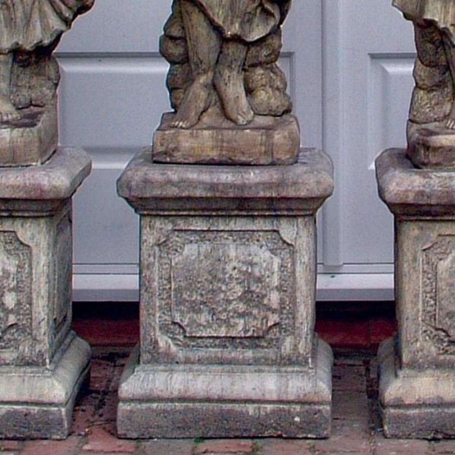 Roman Column Pedestal for Garden - Classic Stone Sculpture by STATUES & SCULPTURES