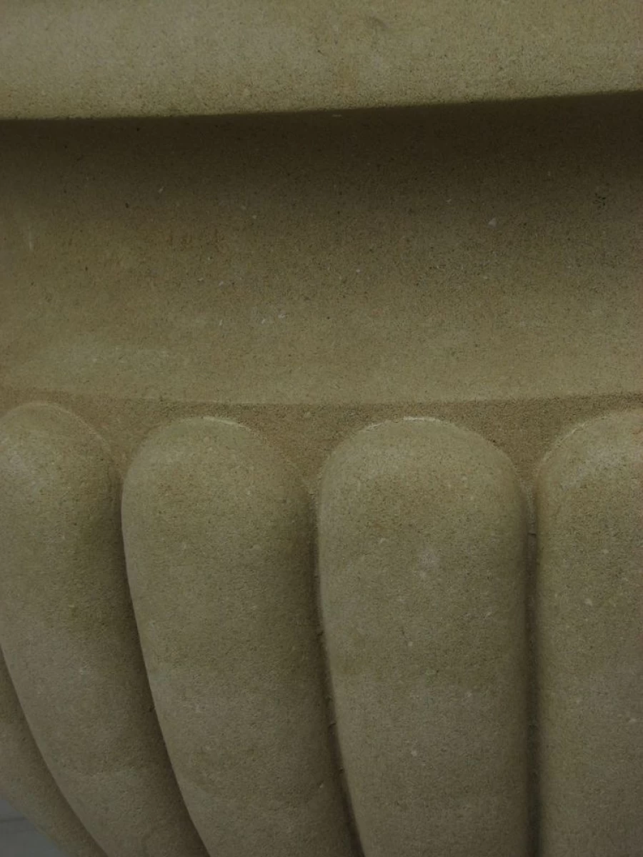 "Waddeston Stone Urn Garden Planter – STATUES & SCULPTURES Collection"