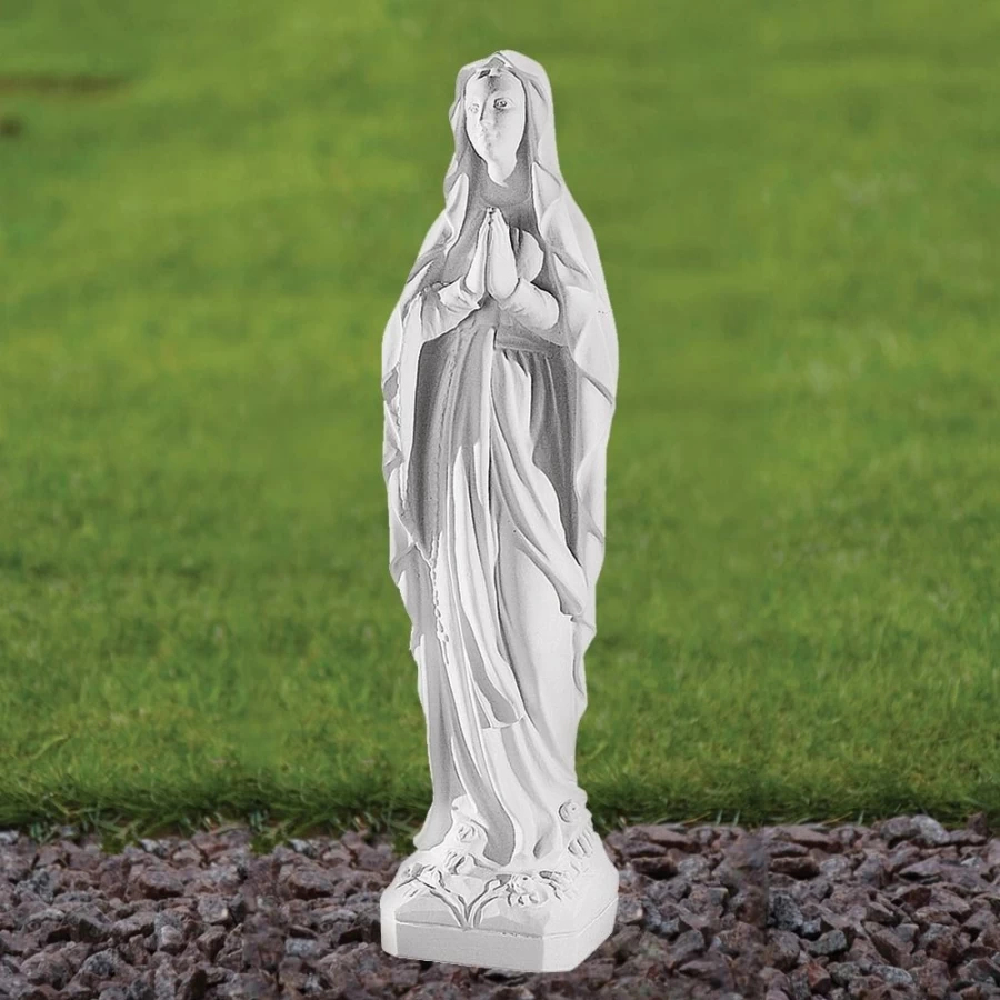 "Our Lady Of Lourdes 52Cm Outdoor Garden Statue – Premium Marble Resin Sculpture by STATUES & SCULPTURES"
