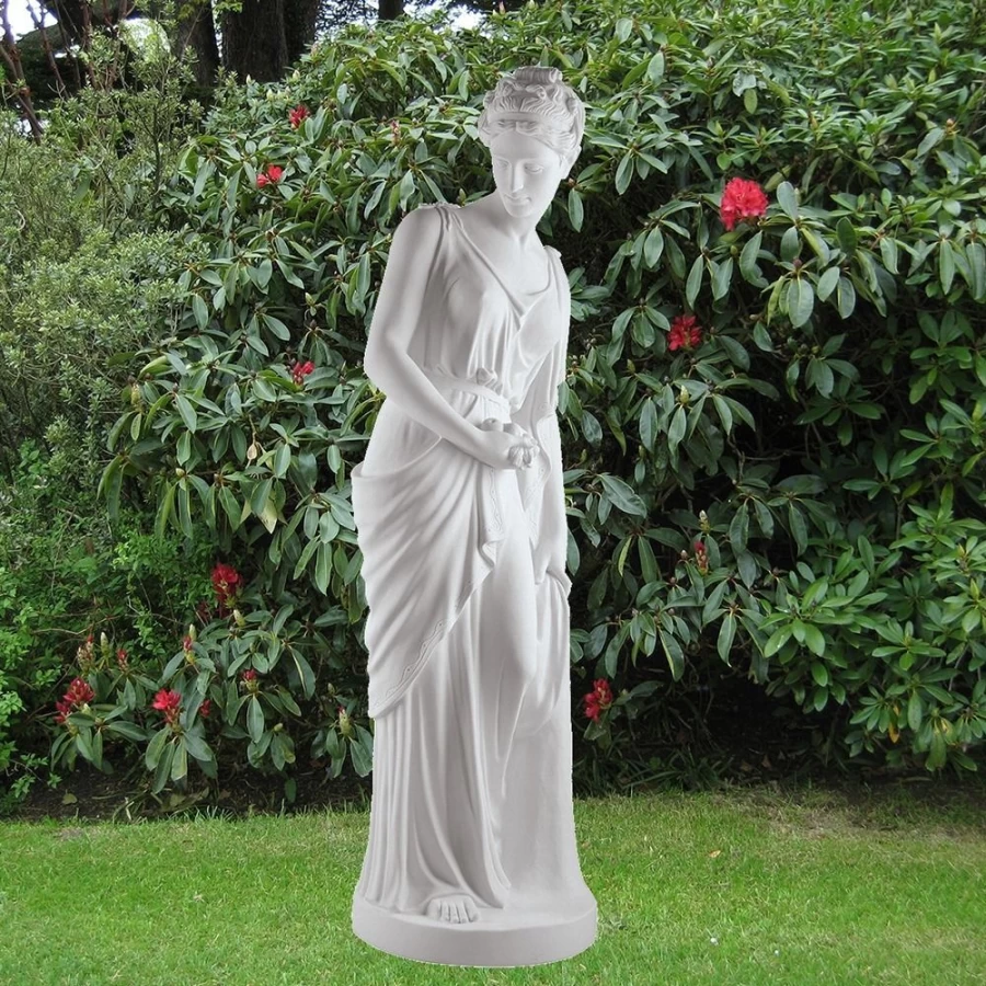"STATUES & SCULPTURES 164cm Autumn Maiden Marble Resin Outdoor Garden Statue for Decoration"