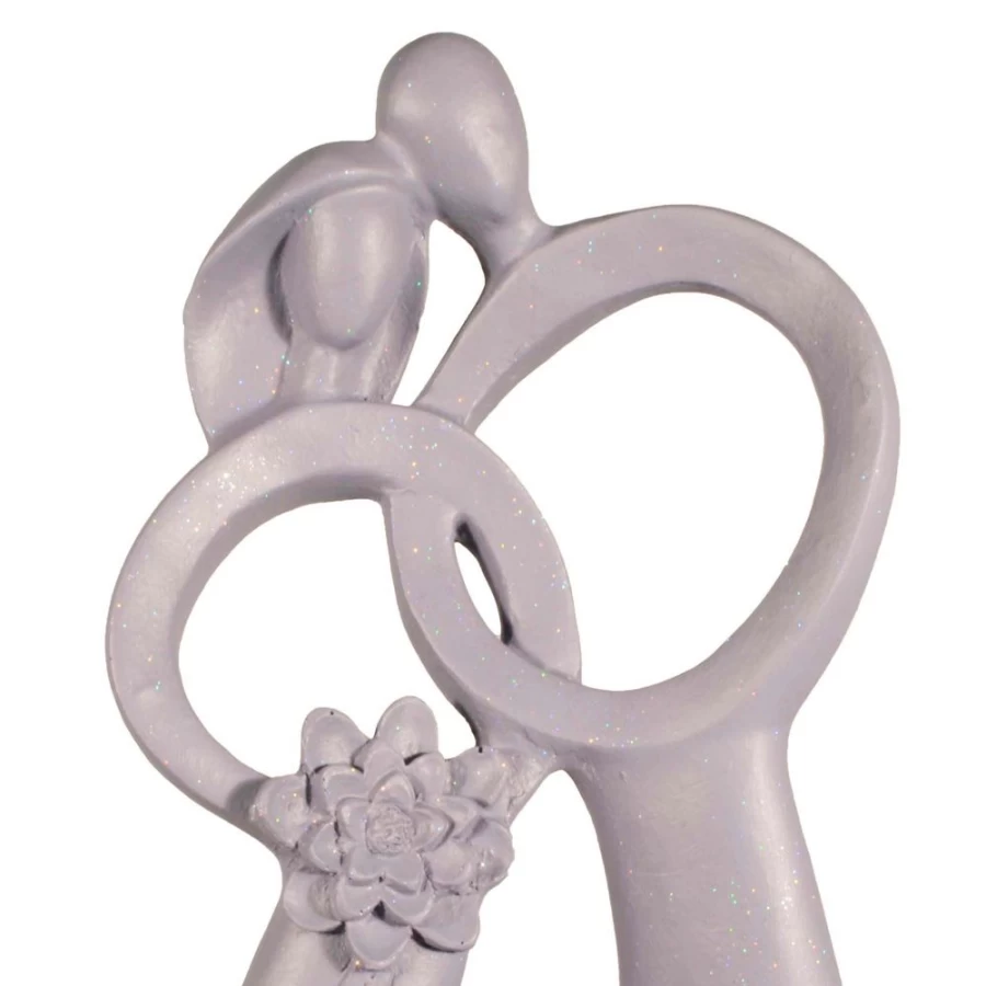 "STATUES & SCULPTURES 65Cm Modern Poly Resin Wedding Garden Statue for Outdoor Decor"