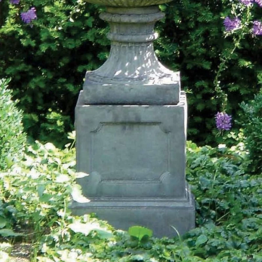 "STATUES & SCULPTURES Regency Stone Column Pedestal for Garden Decor"