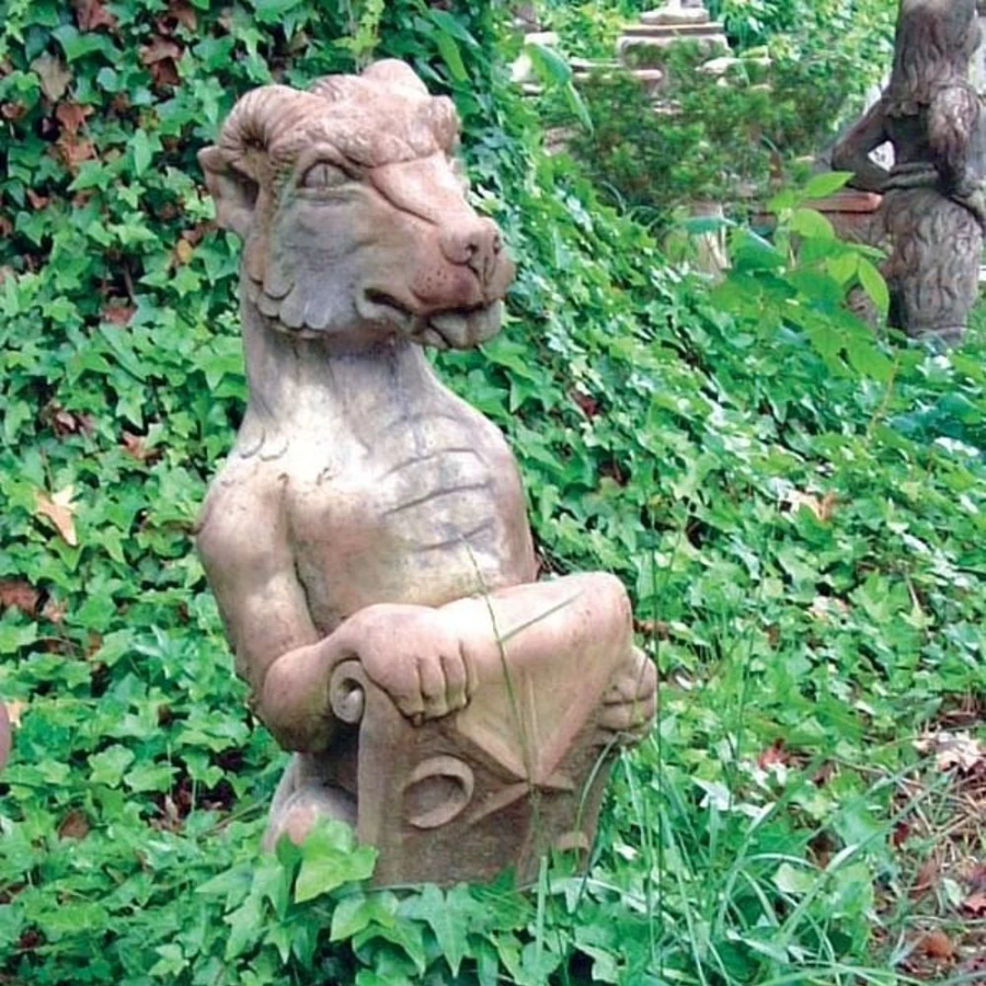 "Mystical Dragon 87Cm Outdoor Garden Statue – Handcrafted Stone Sculpture by STATUES & SCULPTURES"