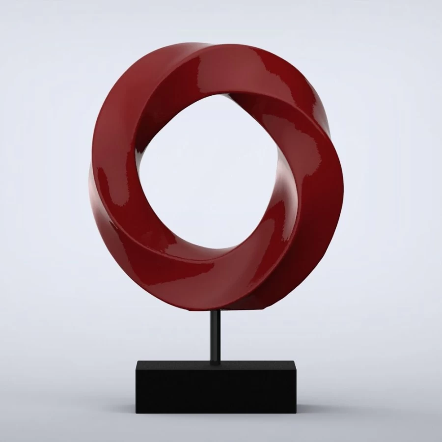 "STATUES & SCULPTURES Eternal Modern Indoor Statue - 16 Color Choices for Home Decor"